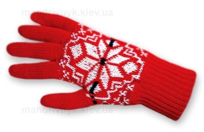 Перчатки женские шерстяные Merino Kama Knitted gloves R07